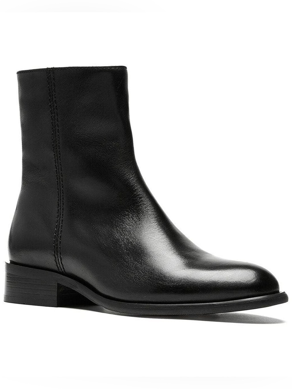 La Canadienne NWOT Arya Black Leather Ankle Boots Sz 6